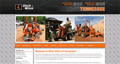 Desktop Screenshot of ditchwitchtn.com